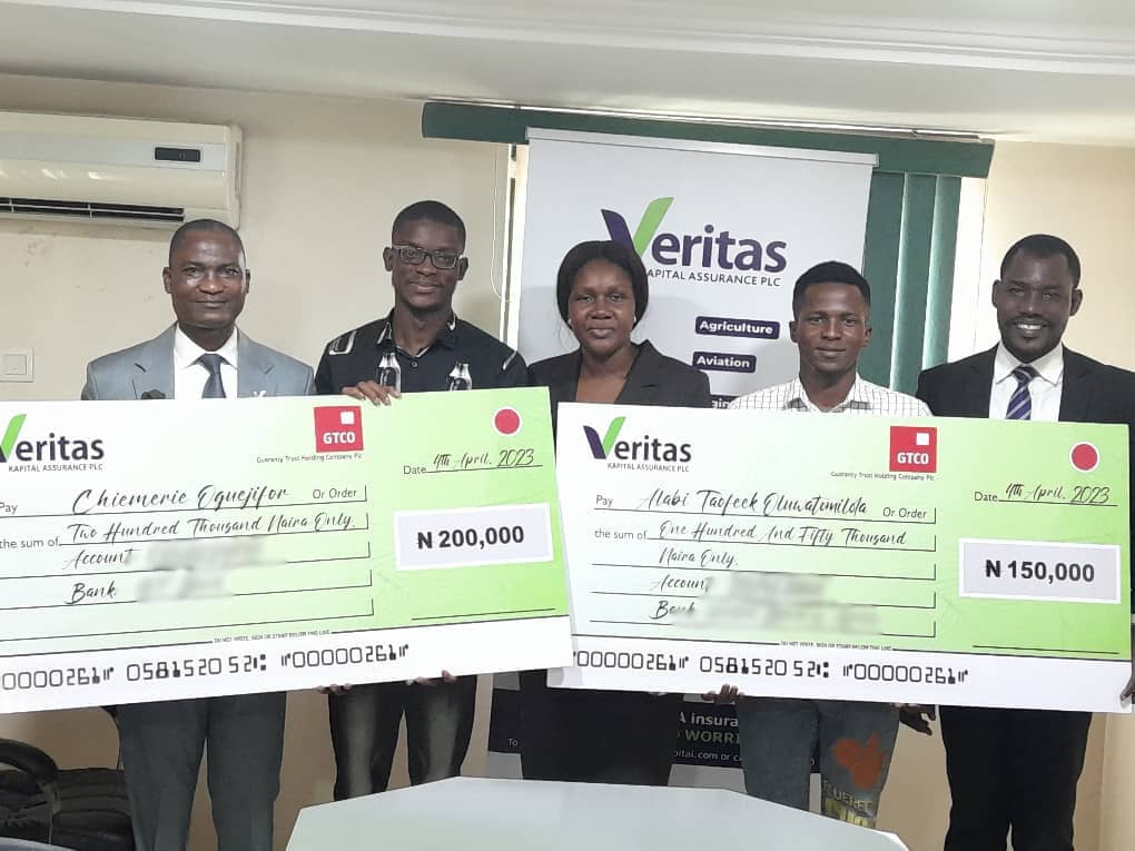 3 Nigerian Undergraduates Win Veritas Kapital Insurance Competition For Universities - Vimarsana News