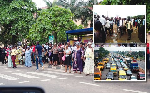 Lagosians trek as okada ban, fuel scarcity bite hard