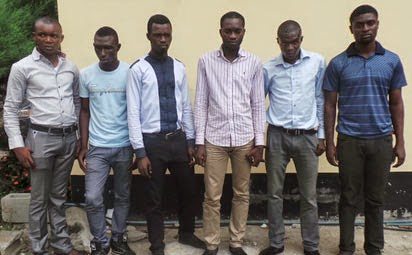 FIRST CLASS GRADUATE, 5 OTHERS ARRESTED FOR YAHOO-YAHOO