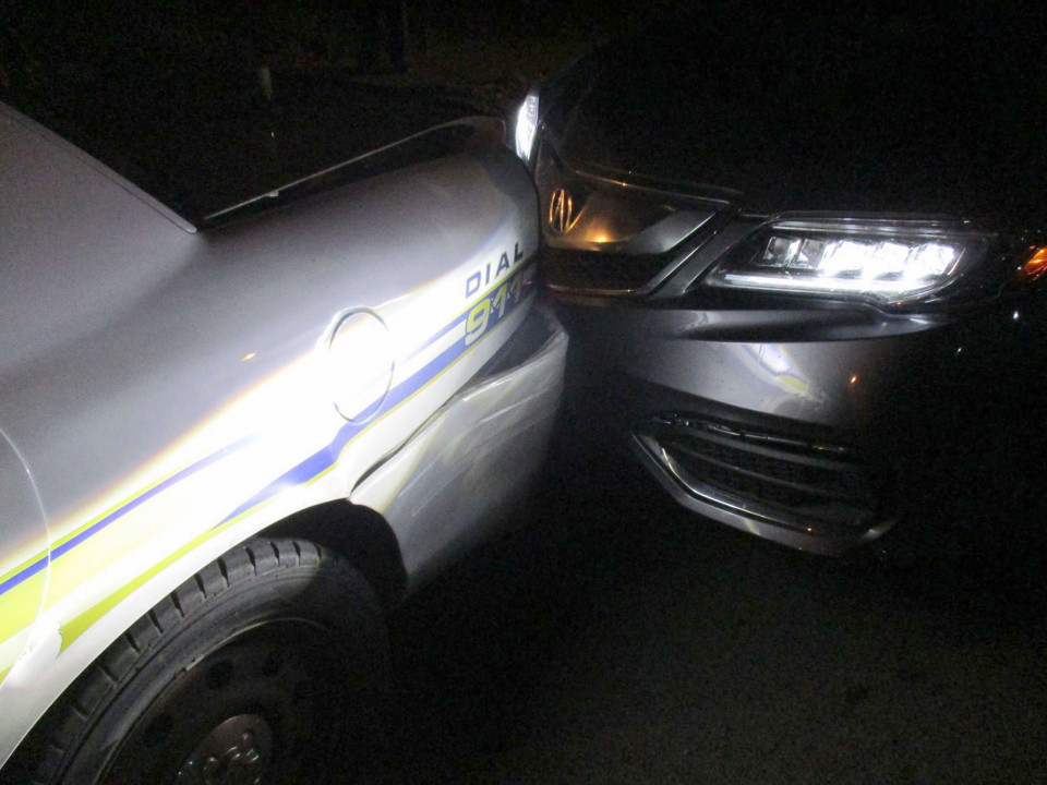 Student ‘crashes into police car while sending boyfriend topless Snapchat photo’