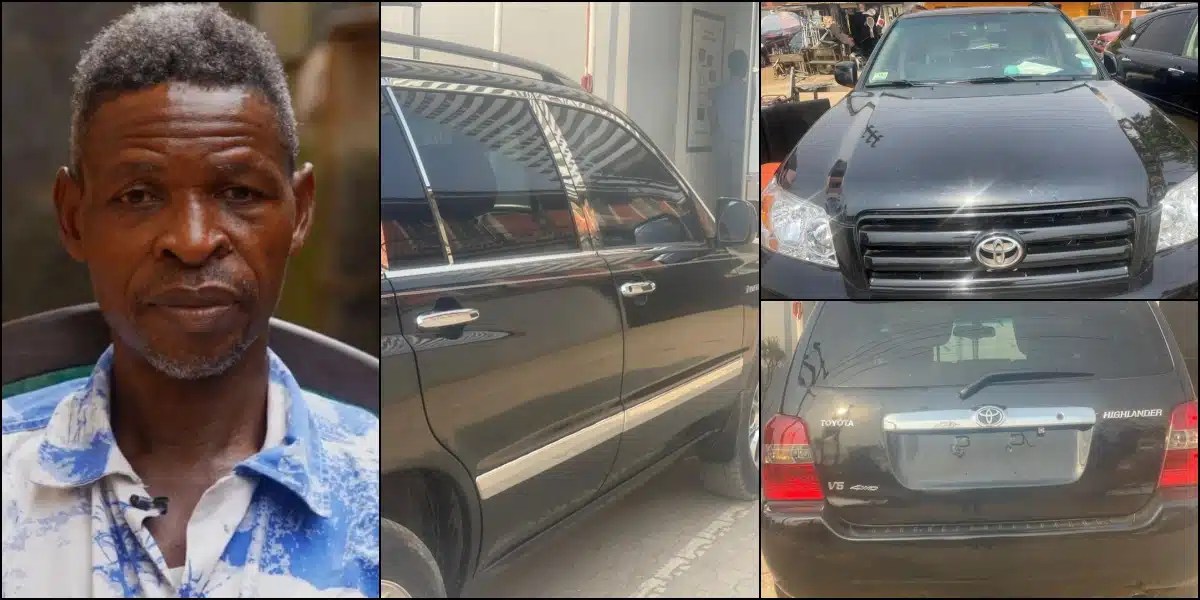 A good Samaritan reportedly gifts a car to Mohbad’s father.