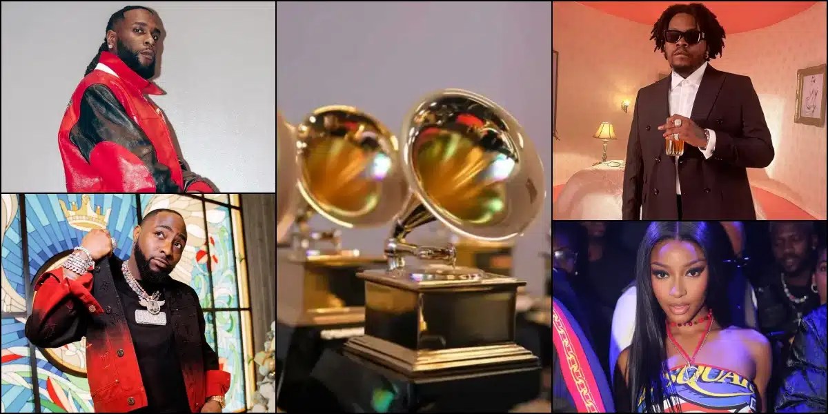 Davido, Burna Boy, and other artists faced disappointment at the 2024 Grammy Awards as they failed to secure wins. Check the complete list for details
