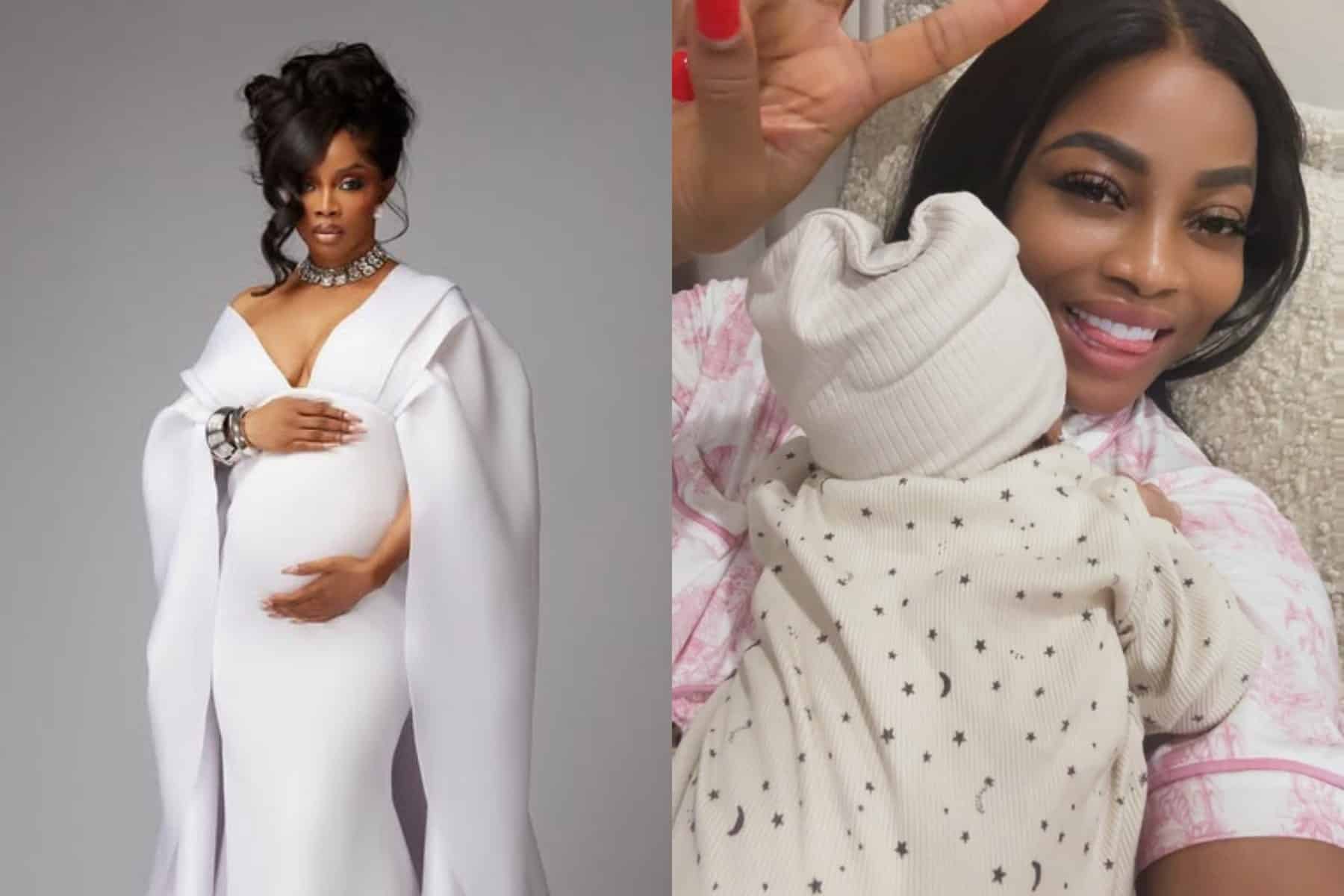Thank you for being a steady source of joy and happiness Toke Makinwa writes note to God Kemi Filani