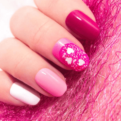 nail designs pink nails pretty tutorials manicure perfect udaipur try naildesigncode beauty ignore