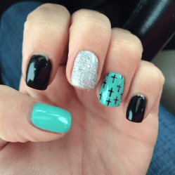 teal nail designs naildesigncode fall
