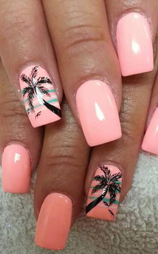 18 best tropical nail designs