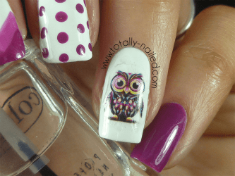 owl nail nails totally decal nailed designs job