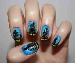 nail sunset designs nails cool any