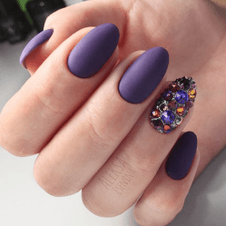 oval nail designs acrylic shaped round cool nails edgy play