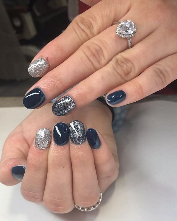 Shop dyson hp01 pure hot + cool air purifier, heater and fan white/silver at best buy. 55 Epic Light Navy Royal Blue Nail Designs For Classy Girls November 2021