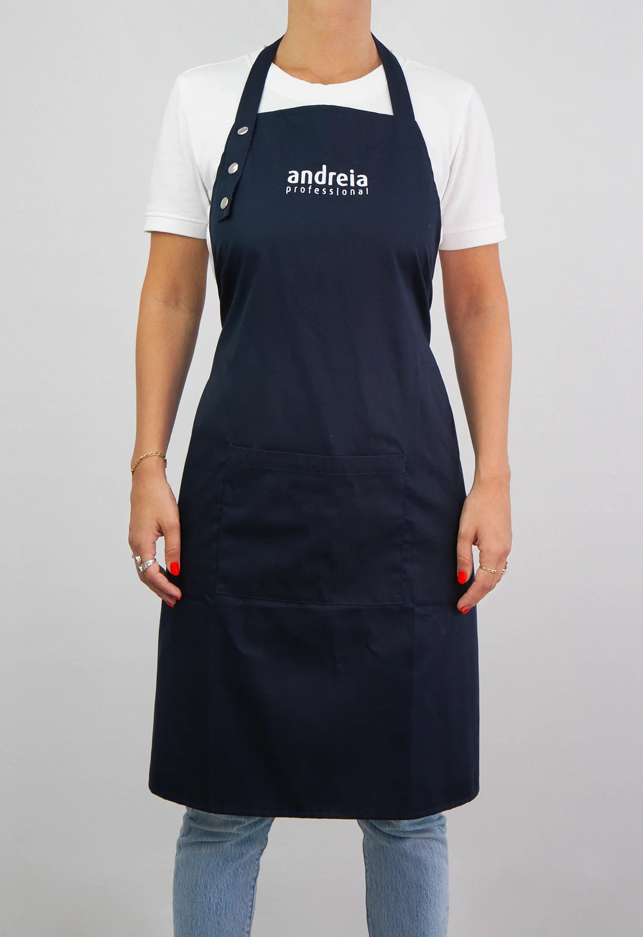 Alternative view of Andreia Professional Dark Blue Apron