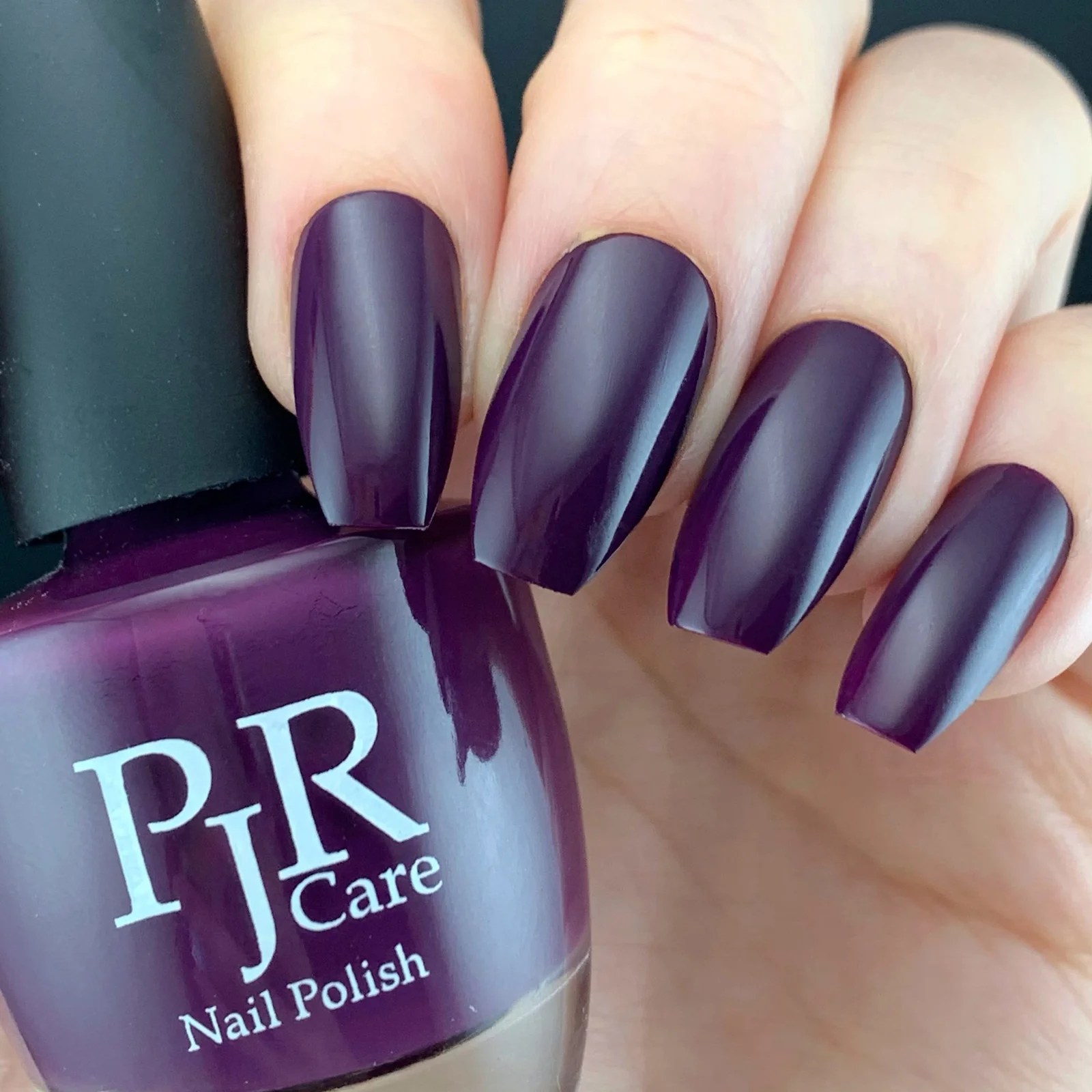 Look To Go Veganer Nagellack 'Midnight Purple' – 21-free, PETA Approved, Made In Germany, 12 Ml