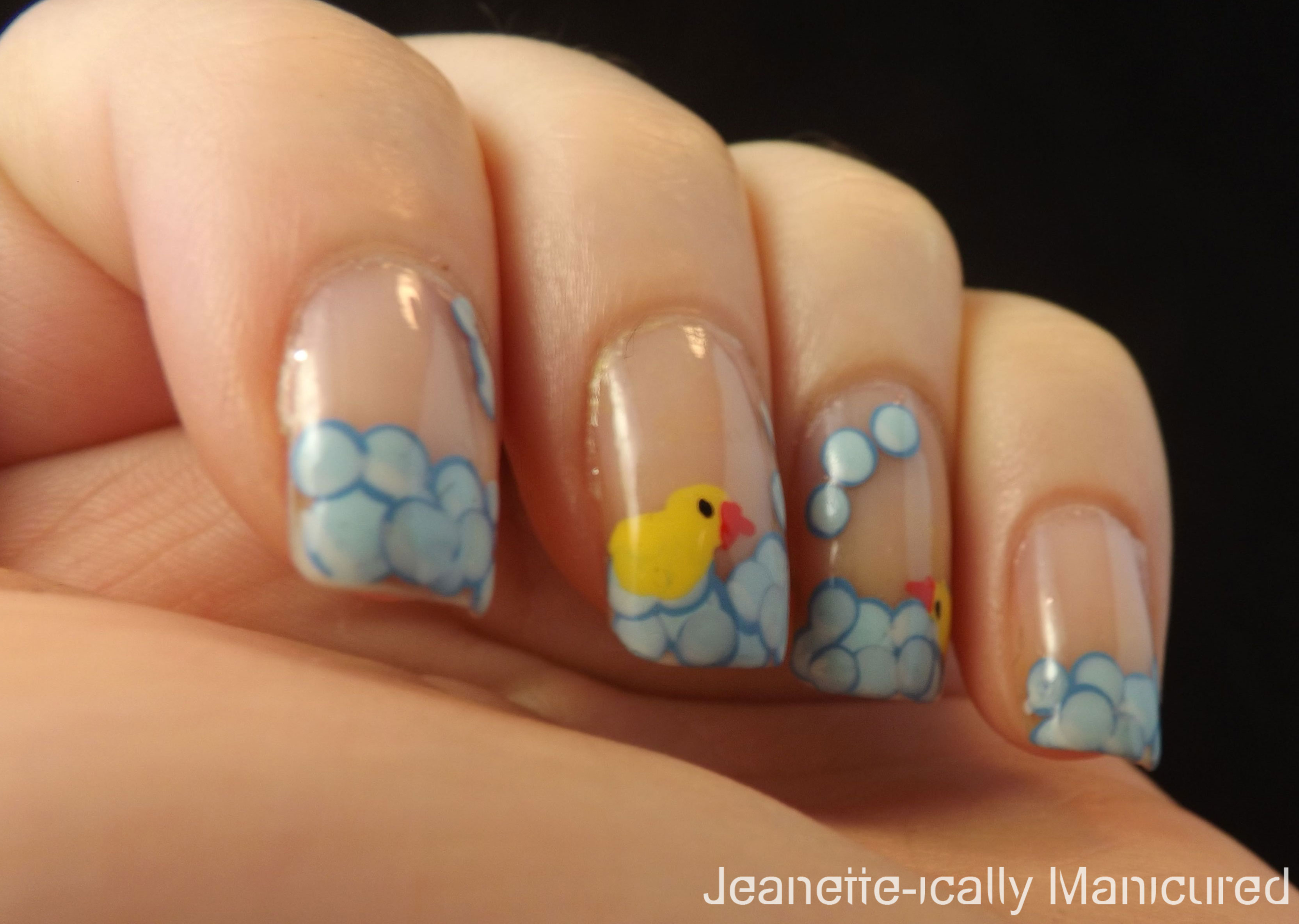 Stella mccartney favors a clean beauty look for her runway shows, no matter the season. Rubber Duckies