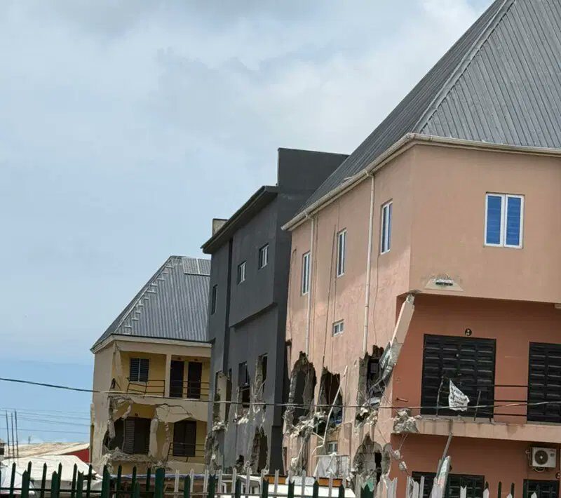 Lagos commences demolition of illegal buildings at Trade Fair Complex