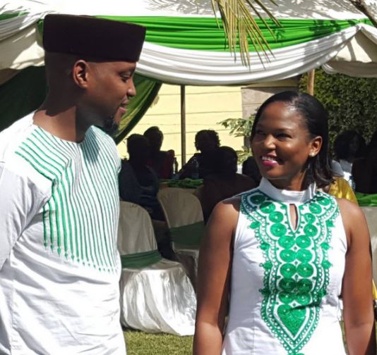 The delighted dad went on his instagram stories to share a message celebration alongside a cute photo. Wedding Bells for Grace Msalameâs Baby Daddy (Pics)