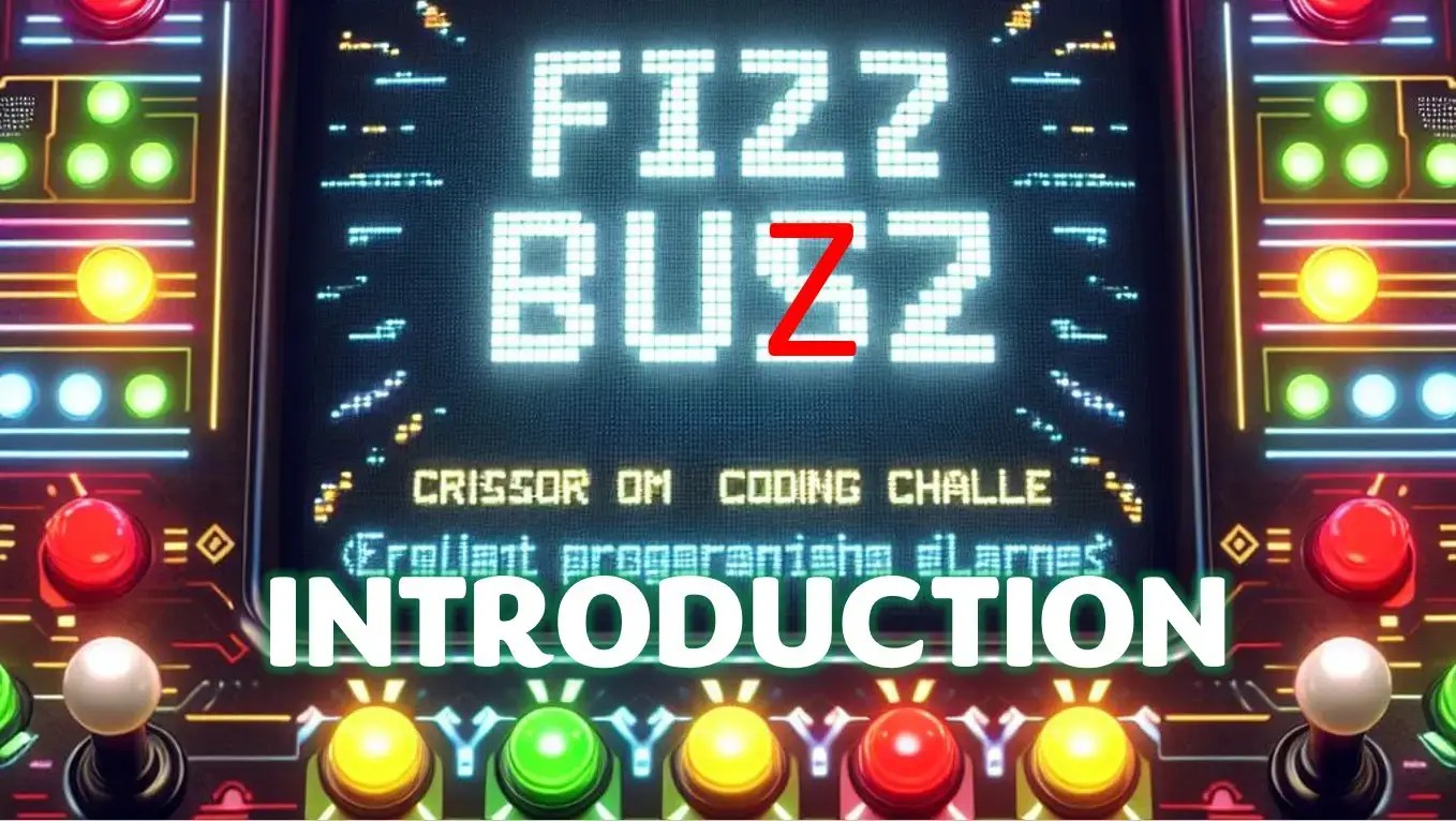 FizzBuzz Intro (AI Generate Image via Bing AI)
