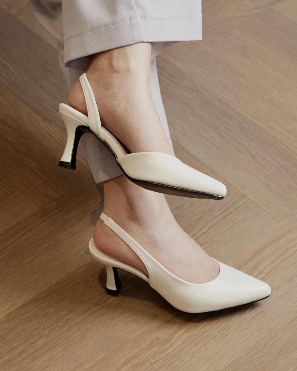 Ashley Mules Leather - NAKEDSOL