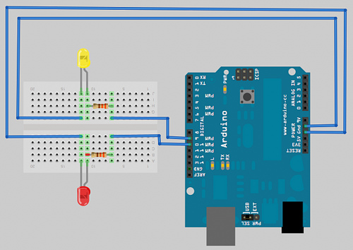 Controlling Leds With An Arduino Controlling Leds With An Arduino