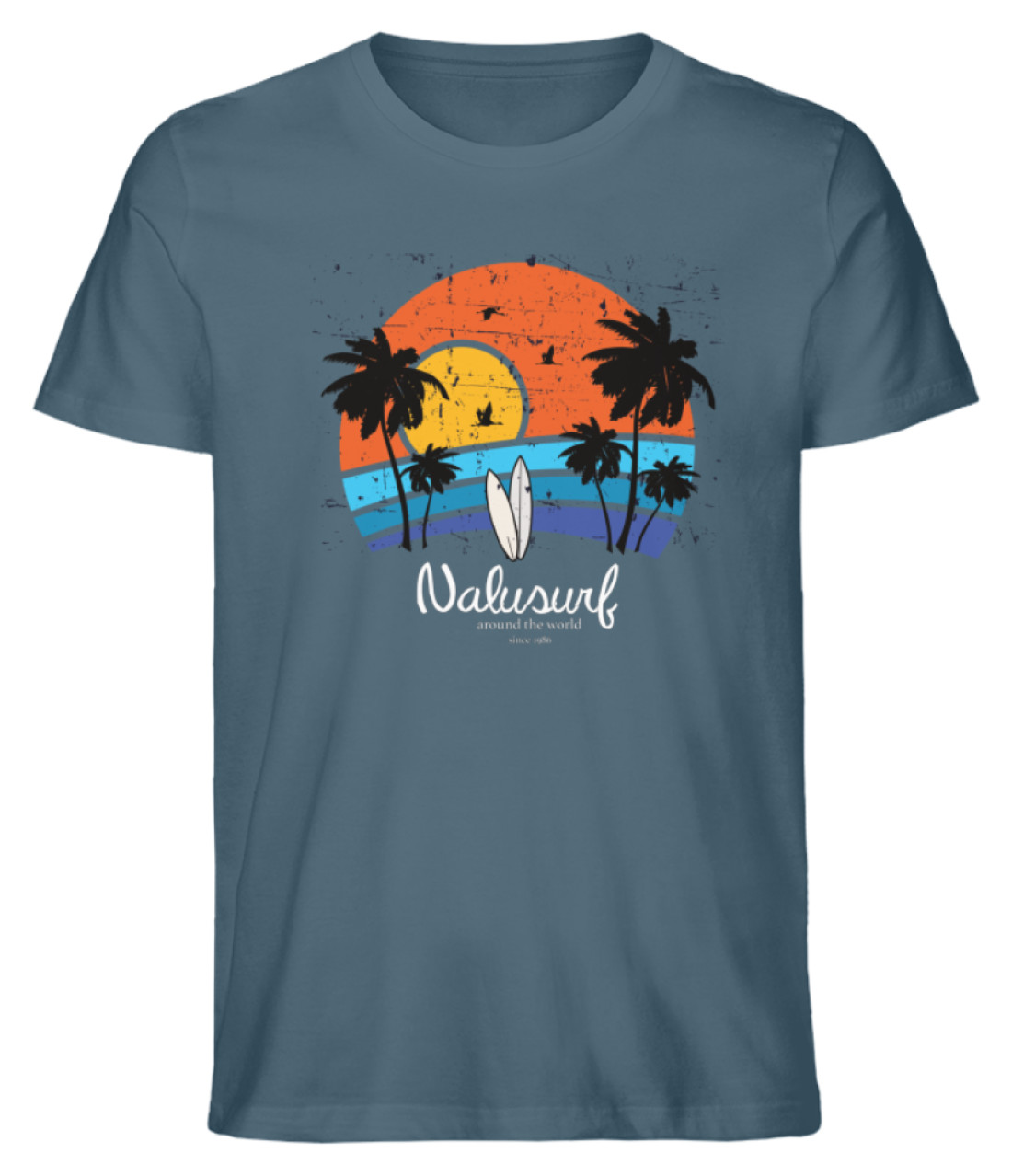 Herren Summer Sunset - Herren Premium Organic Shirt-6895