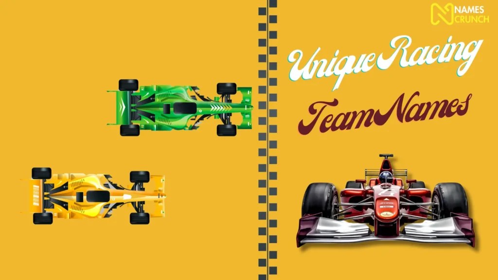 Racing team names [600+ catchy & funny ideas]