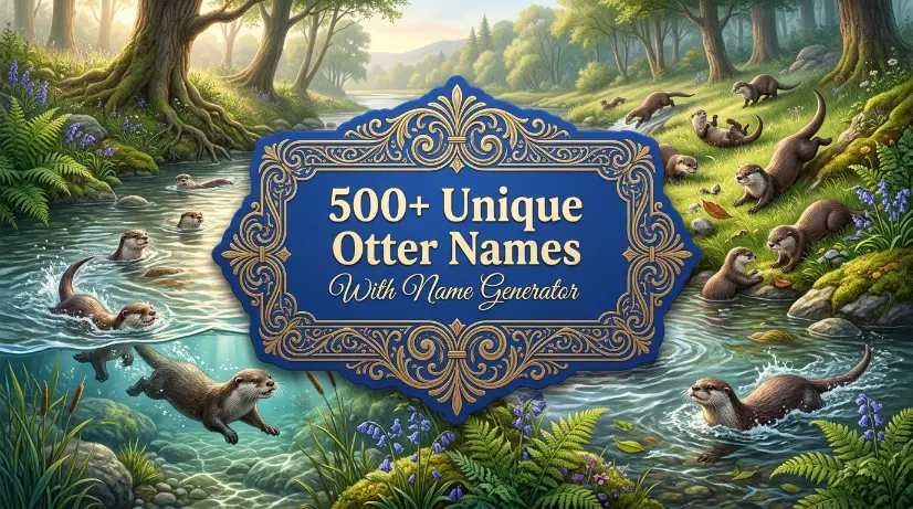Unique Otter Names Feature Image