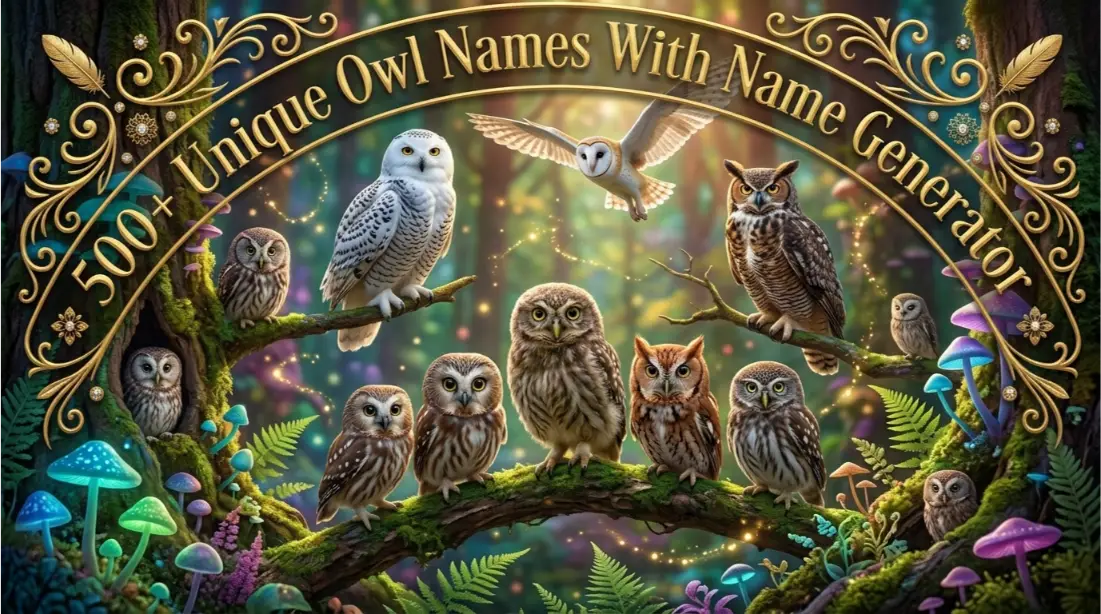 Unique Owl Names Feature Image