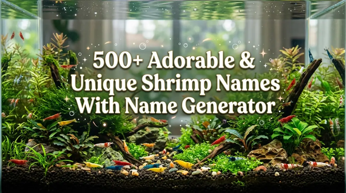 Unique Shrimp Names with Name Generator