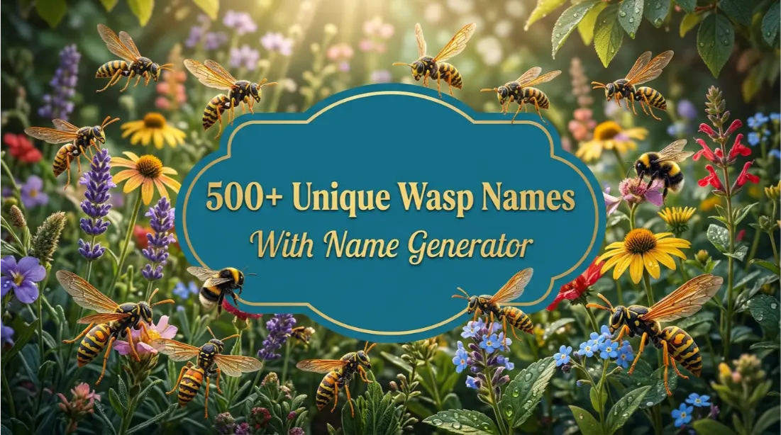 Feature Image of Wasp Names
