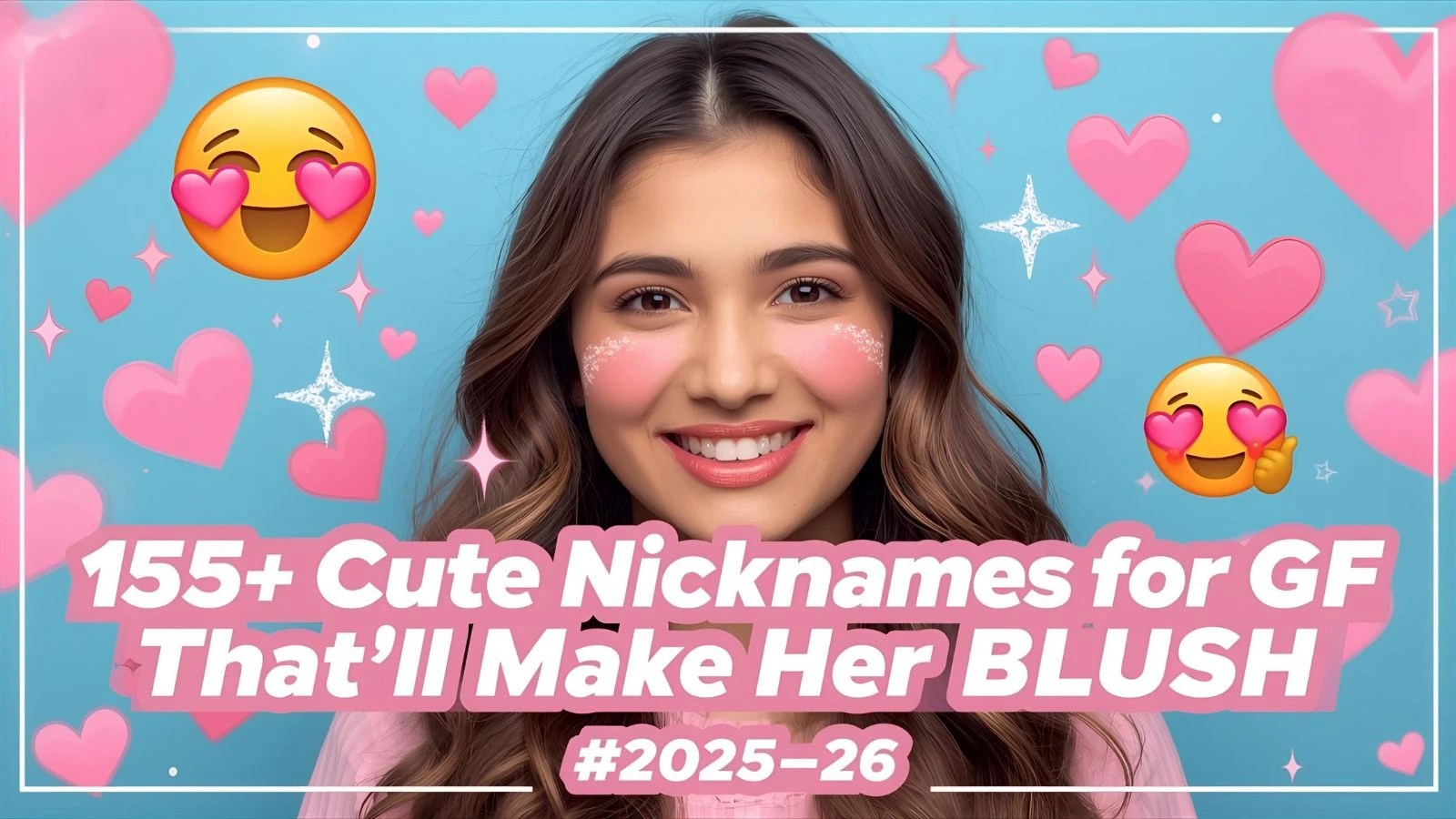 155+ cute nicknames for girlfriend that will make her blush in 2025-26 😍