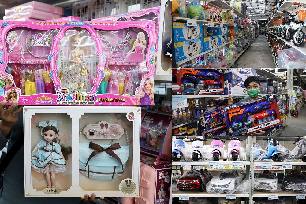 不要讓小朋友看見！花鹿鹿玩具倉庫，200坪玩具王國超好買，免低消、免會員