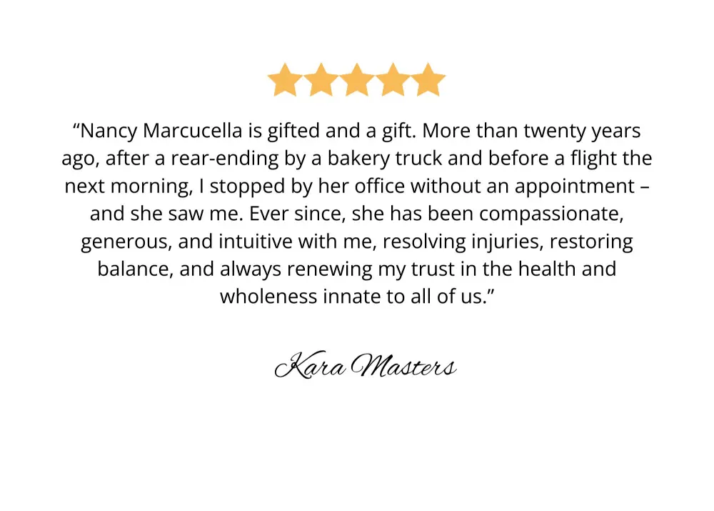 kara masters Topanga acupuncture bodywork & chiropractic