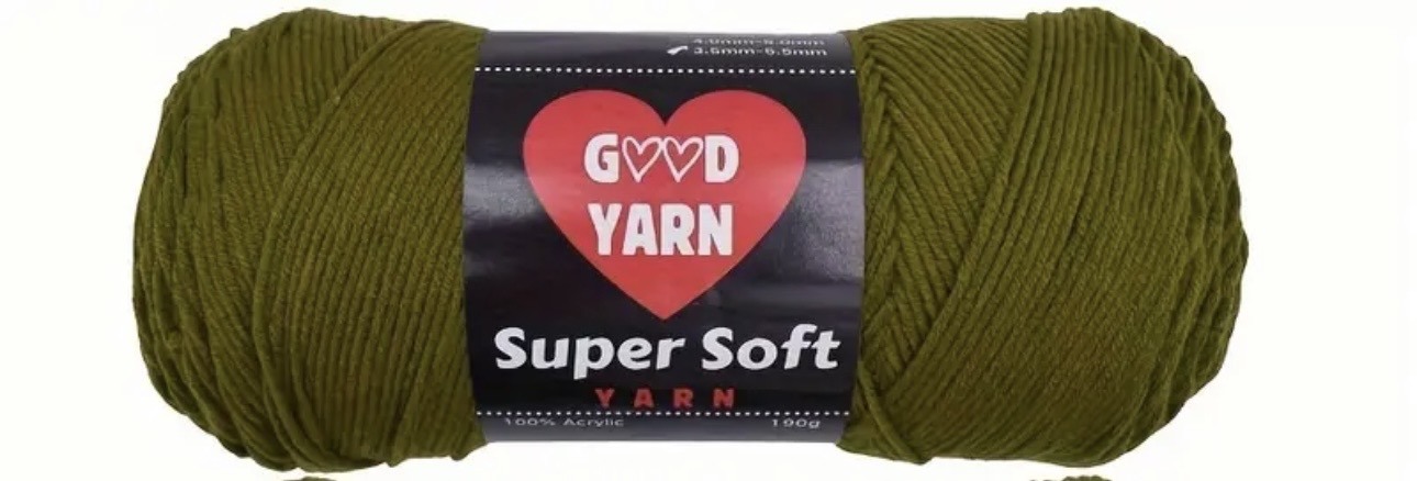 Super Soft Yarn - 100% Acrylic - 10 ply Aran - 190g ball - #78 - 2 balls