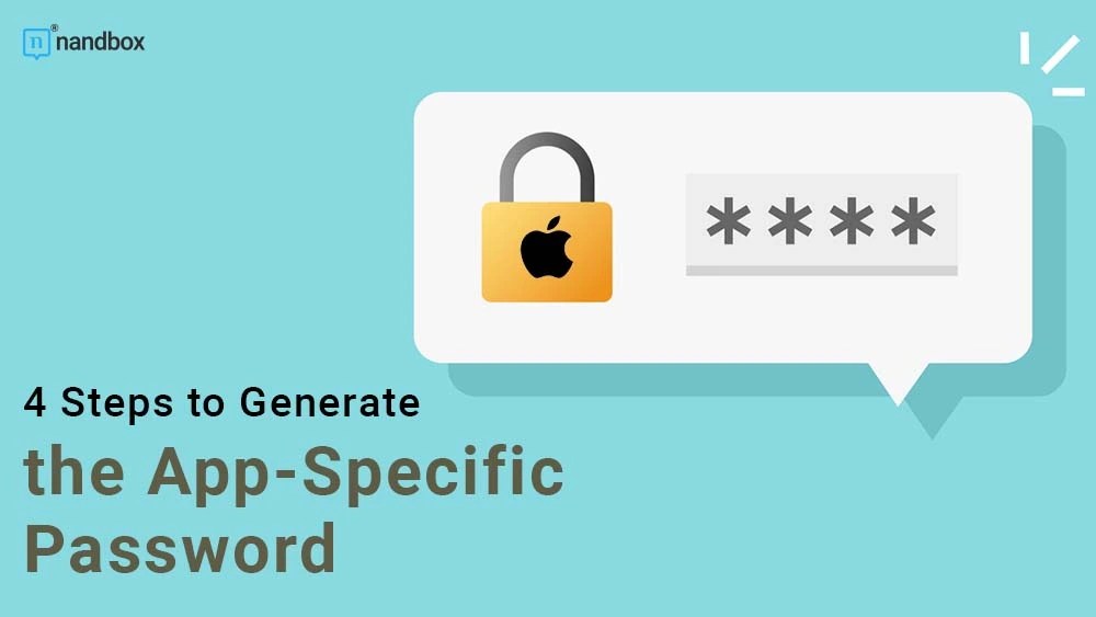 Generate app-specific password in individual dev account