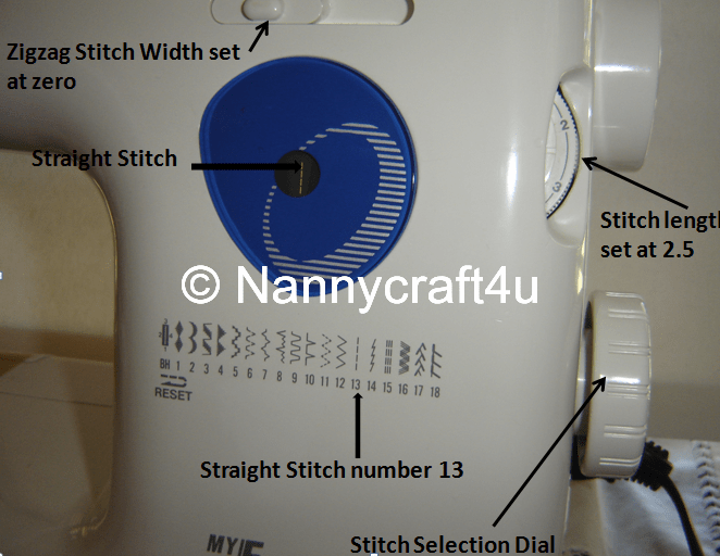Lets Sew Part 5 – Straight Stitching