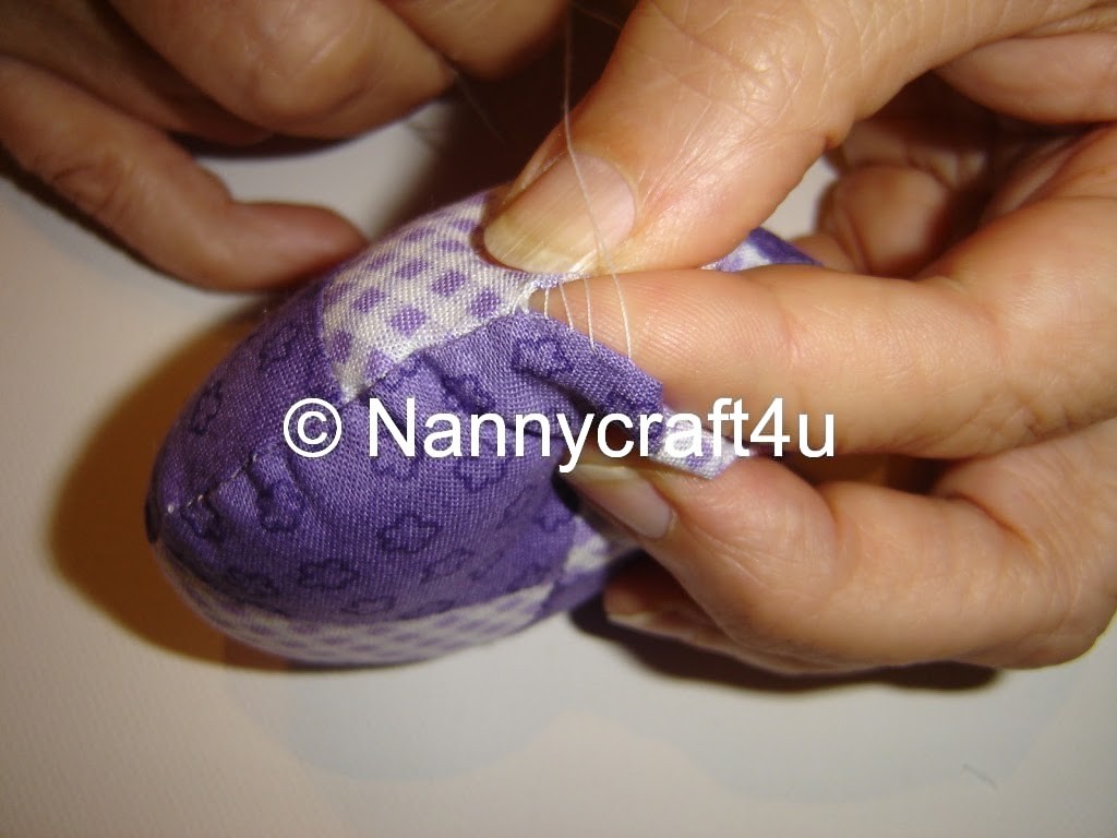 How to finish Softies – Ladder Stitch