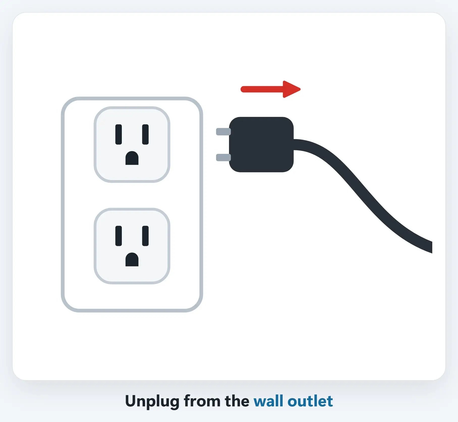 Unplug before the storm