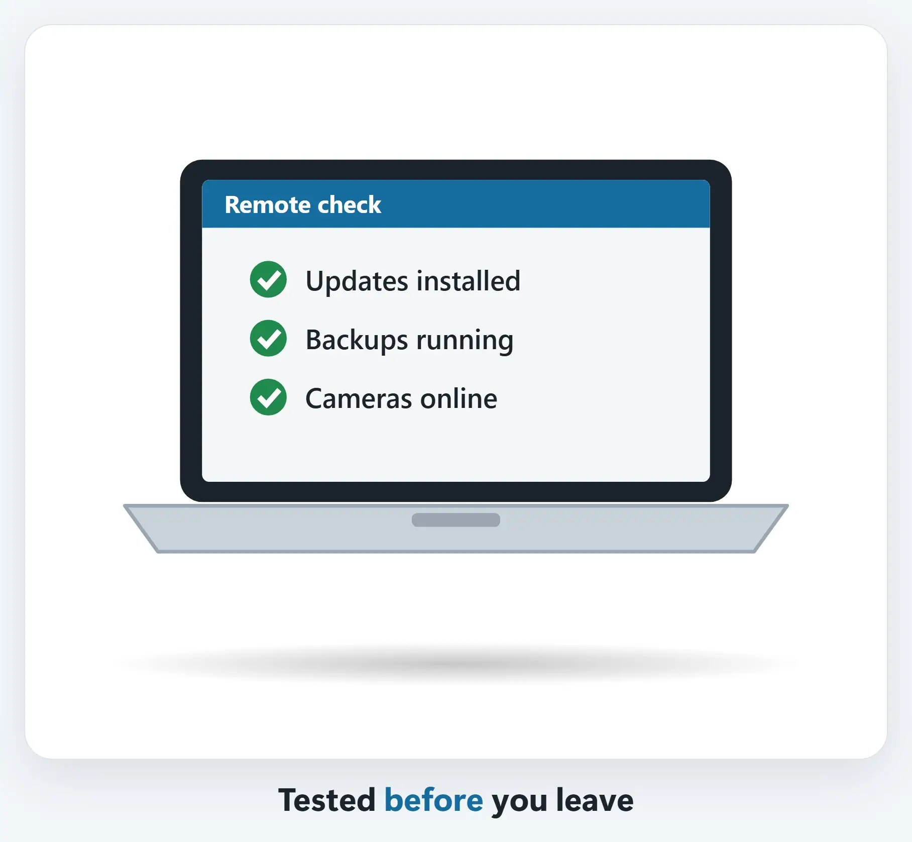 Set up remote access before you go