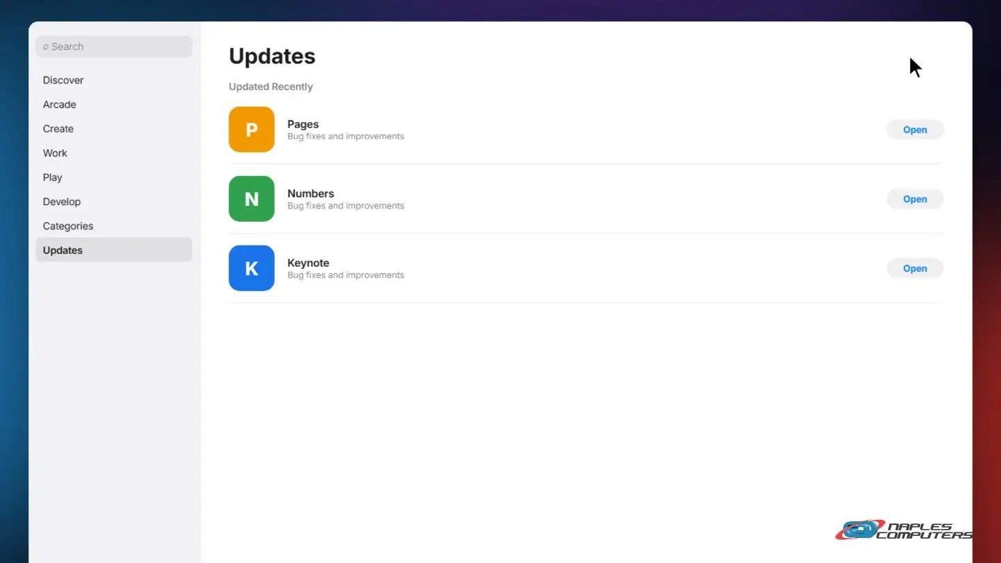 Step 5: Update your apps in the App Store