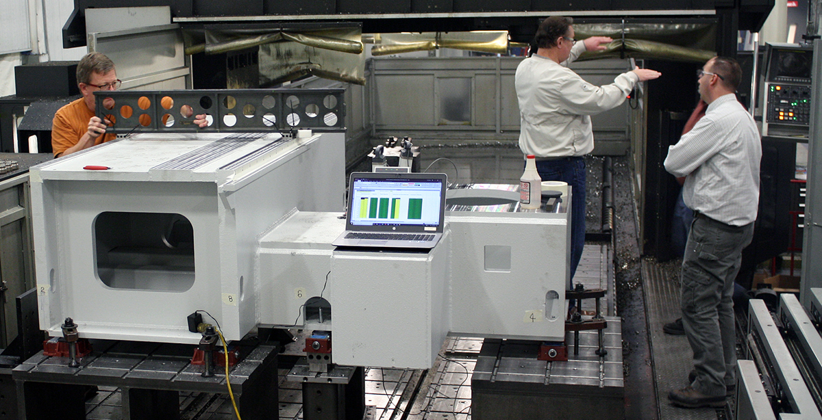 Precision Large Part Machining Setup and Inspection