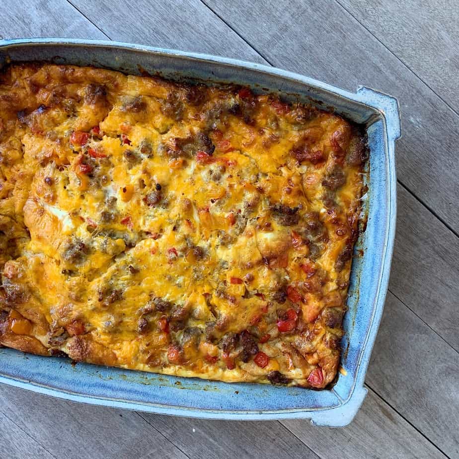 Western Breakfast Casserole (for a crowd) Naptime Kitchen