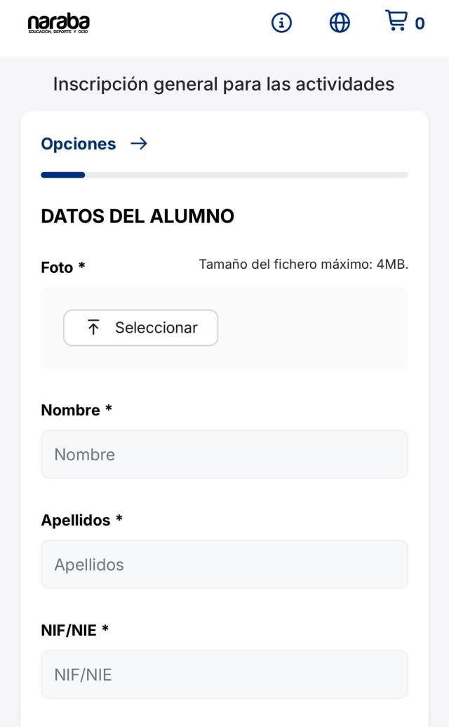 Inscripción Naraba