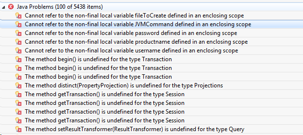 Solved.local variable defined in an enclosing scope must be final or effectively final error while using local variable that is not . Cannot refer to the non-final local variable productname