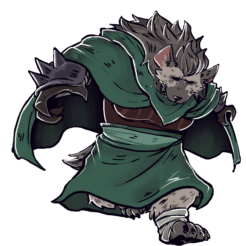 Gray, Gnoll Ranger