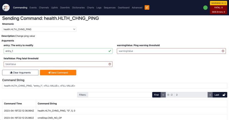 Github Nasa Fprime Gds F Python Ground Data System Gds - Retina Abstract Wallpapers for Desktop