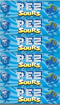PEZ Sours Blue Raspberry