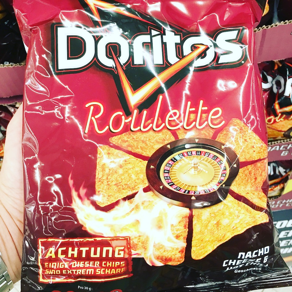 Doritos Roulette mit extra scharfen Nachos