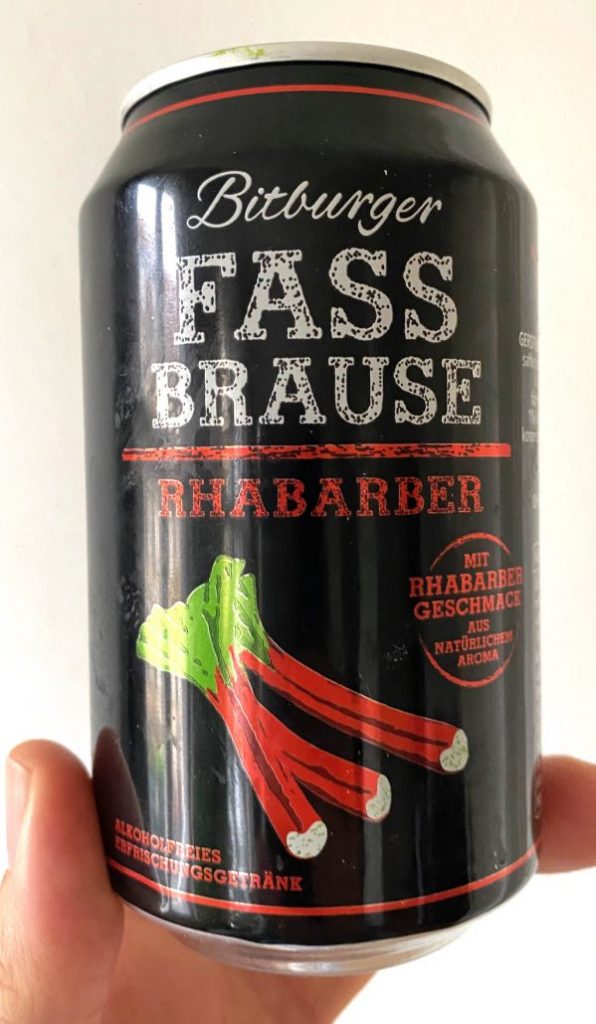 Bitburger Fassbrause Rhabarber 1% Rhabarber