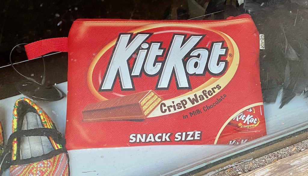 KitKat als Tasche oder Portemonnaie