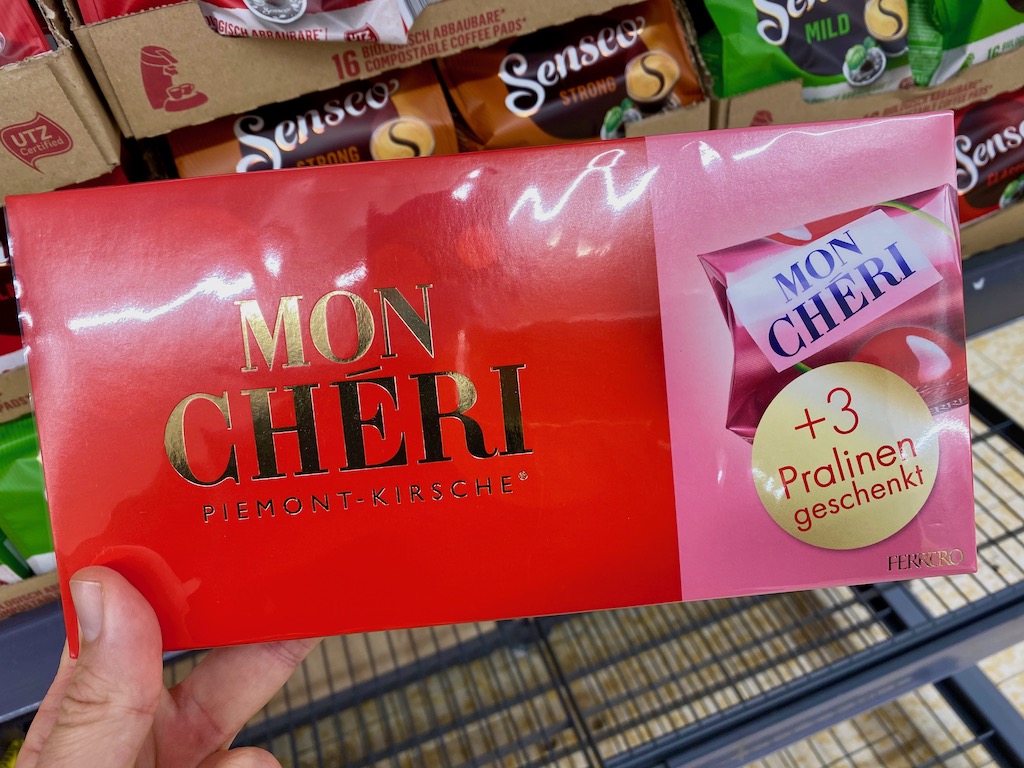 Mon Cheri Kirschlikörpralinen Sie kommen nicht nur aus dem Piemont