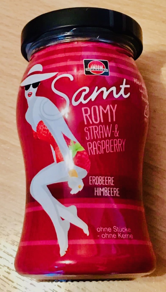 Schwartau Samt Romy Straberry+Raspberry Marmelade